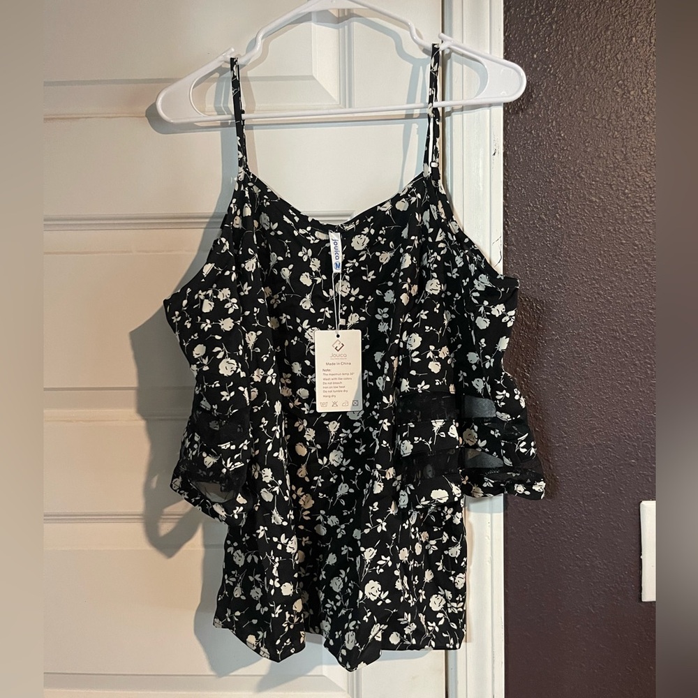 Off the shoulder blouse. New never worn or washed